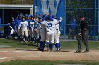 Baseball vs MIT  Wheaton College Baseball vs MIT in the  NEWMAC Championship game. - (Photo by Keith Nordstrom) : Wheaton, baseball, NEWMAC